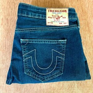 True religion Jennie midrise super skinny jeans full length